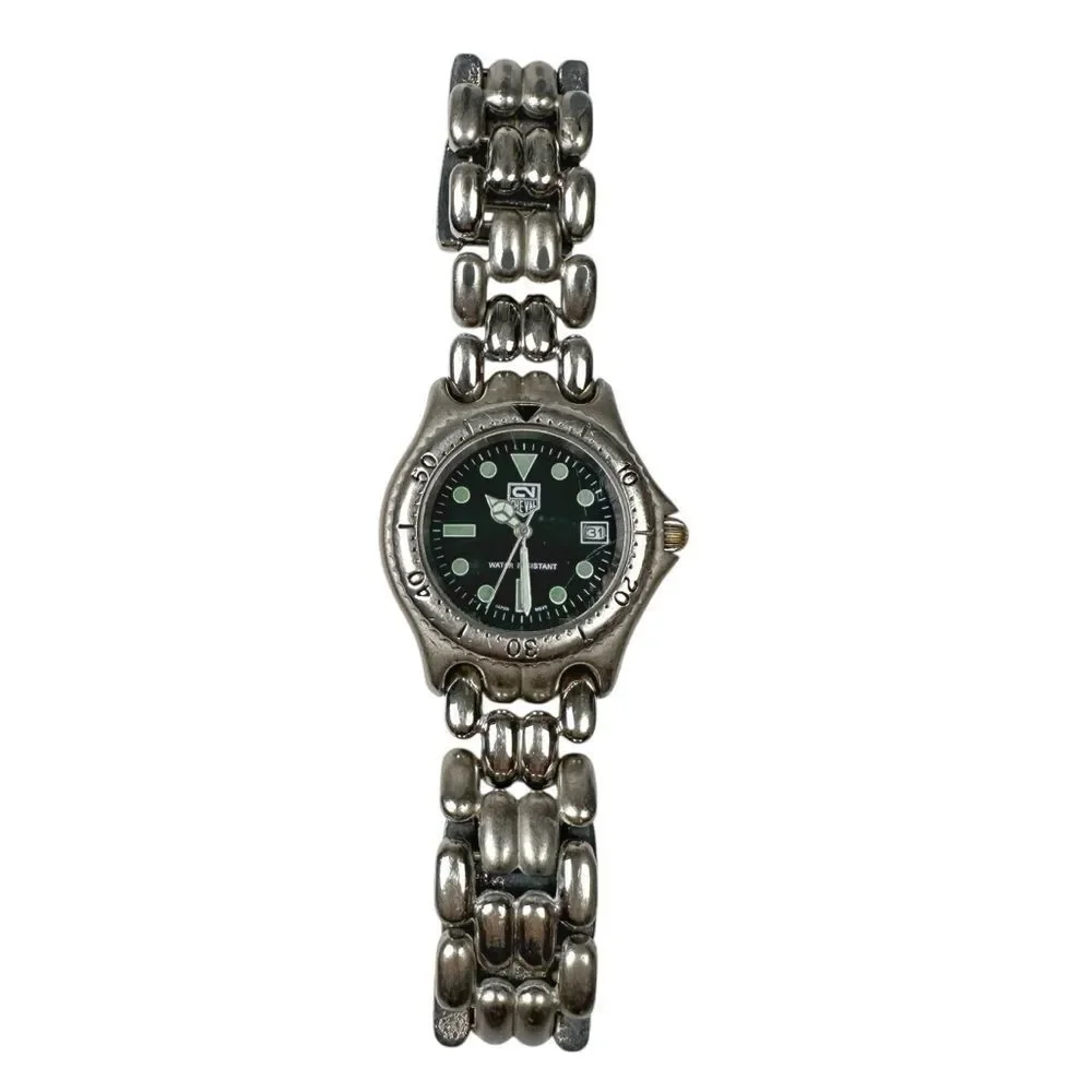 Vintage Andre Cheval Quartz Watch Water Resistant 18K PLD Japan Movement 80s 90s